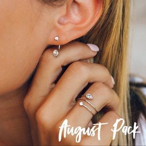 Pura Vida Earring and Ring Set